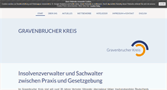 Desktop Screenshot of gravenbrucher-kreis.de